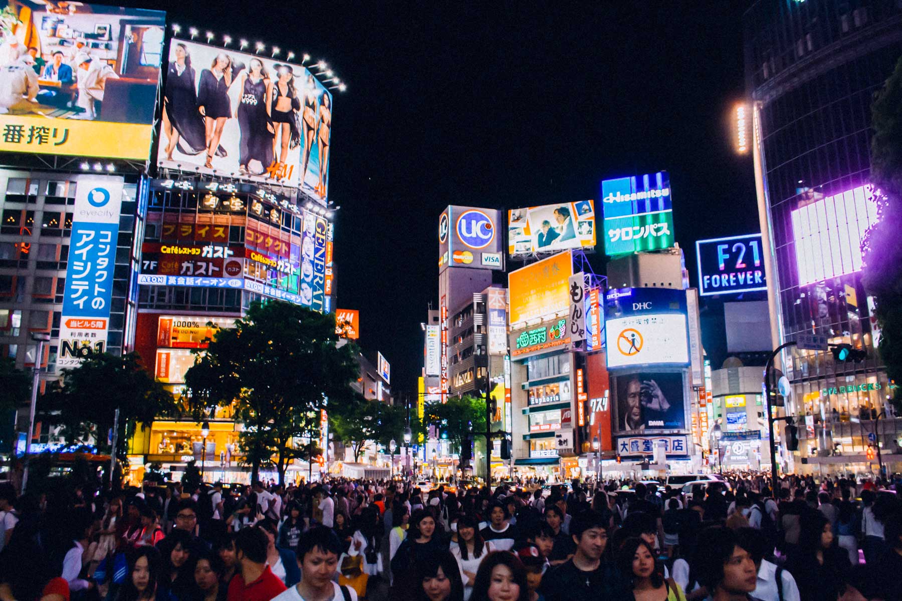 Japan Tokio Shibuya crossing